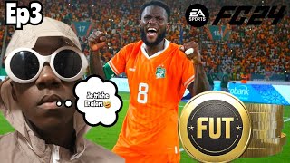 FC 24quot😂 JAVOUE JE TRICHE ET CEST LOGIQUEquot LA CÔTE DIVOIRE🇨🇮 SUR ULTIMATE TEAM 3 [upl. by Aiotal]