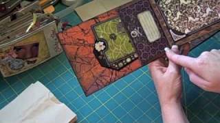 Paper Bag Mini Album Tutorial [upl. by Jasmina]