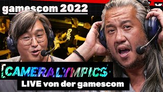 CAMERALYMPICS vs beanscom LIVE auf der gamescom 2022  Von Community amp Kameras [upl. by Reppart451]