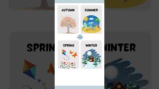 ¡Aprende las ESTACIONES en Inglés 🌞❄️ Pronunciación fácil para Niños season english vocabulary [upl. by Michiko]