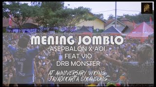 Asep Balon x Aoi  Mening Jomblo Live Perform Aniversari Viking Jayadikarta [upl. by Karlotta]