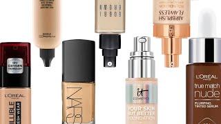 8 ALMOST PERFECT SKIN FOUNDATIONS [upl. by Ylac]