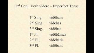 2nd Conjugation Verbs [upl. by Moriah]