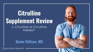 Citrulline Supplement Review Does It Help Pump Out Extra Reps LCitrulline vs Citrulline Malate [upl. by Crean553]