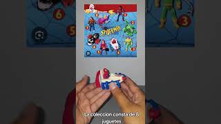 Promocionales spiderman McDonalds 1995 spiderman toycollector coleccionjuguetes marvel toys [upl. by Raynell]