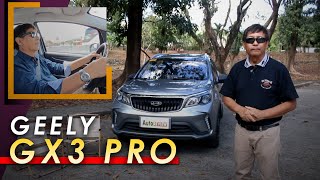 AUTO REVIEW TEST DRIVE amp WALK A RON GEELY GX3 PRO [upl. by Rozina757]