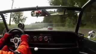 Onboard Sunbeam Tiger at 2014 VRCBC Historics  Mission Raceway Park [upl. by Maise]