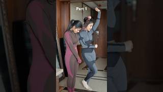 Choti behen ko sikhaya dance comedy funny [upl. by Yziar]