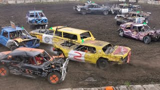 Parkside Saskatchewan Demolition Derby Mercy Heat 1 July 27th 2024 [upl. by Chlores353]