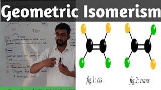 Geometric Isomerism  Cis Trans Isomerism  Fsc 2nd year ch07ProfSohail Maliksklearningbank [upl. by Higgins425]