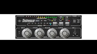 Compressors on DrumsampBass  UAD Empirical Labs EL8 Distressor [upl. by Mccomb]