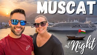 Exploring Muscat After Dark  Everything You Need To See amp Eat [upl. by Halonna173]