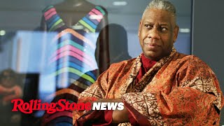 Fashion Icon André Leon Talley Dead At 73  RS News [upl. by Asilrak]