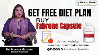 Get Free Diet Plan  Fabrone Capsule  Blood Purifier   Healthpoint Pakistan [upl. by Mart712]