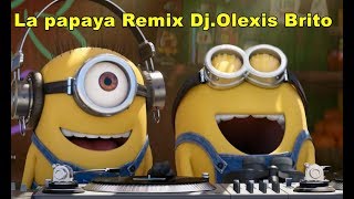 Nuevo Remix La papaya DjOlexis Brito Los Minions [upl. by Ennaid]