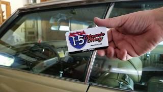 How to install window seal 1969 impala SPORT SEDAN [upl. by Iaw594]