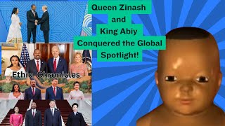 Queen Zinash and King Abiy [upl. by Esiocnarf]