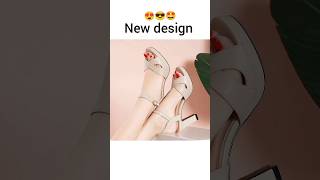 New design heel sandal 🥰 colour combination fashion design meesho tiktok [upl. by Okihsoy]