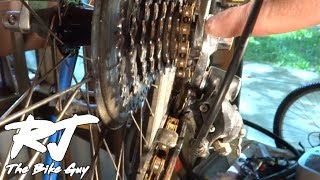 Replacing A Bent Derailleur Hanger [upl. by Ecinuahs]