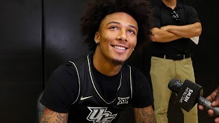 UCF Basketball Mikey Williams Media Day Interview ⚔️🏀 [upl. by Reddin207]