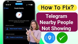 How To Fix Nearby People Not Showing Up On Telegram [upl. by Rovaert719]