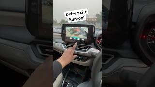 360 view camera suroof ke sath ayege New Dzire 2024 zxi plus top model me dzire dzire2024 sunroof [upl. by Cormack]