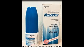 Nasonex鼻噴劑使用法 [upl. by Akinehc]