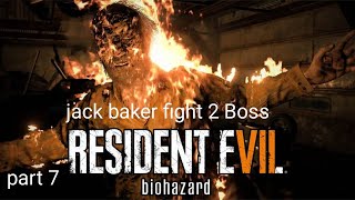 Resident Evil 7 Biohazard  Gold Edition You Wont Believe the Jack Baker Boss Fight Strategy [upl. by Koorb]