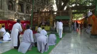 8th International Tripitaka Chanting at Bodhgaya  longer version by Benoy K Behl [upl. by Austreng857]