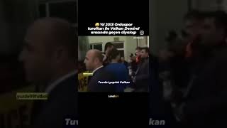 volkan demirel ile orduspor taraftarı arasındaki komik diyalog [upl. by Corotto]