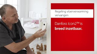 Regeling vloerverwarming vervangen – Danfoss Icon2 is breed inzetbaar [upl. by Naujud]