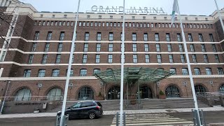 Scandic Grand Marina Helsinki Room Tour and Helsinki Winter Tour [upl. by Hatokad373]