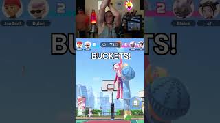 Joe Bartolozzi plays switch sports basketball [upl. by Recnal]