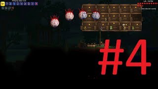 Lets Play Terraria 4  Trying to defeat Eye of Cthulhu  Expert mod [upl. by Woll544]