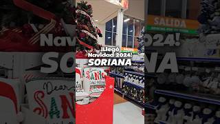 Llegó la Navidad a SORIANA Navidad Soriana decoracion [upl. by Omocaig]