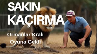 Ormanların Kralı Aslan İnsanoğlunun Oyununa Geldi [upl. by Yedarb854]