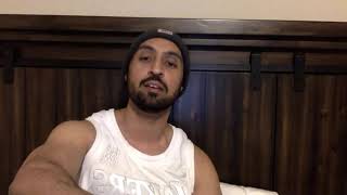 Diljit Dosanjh singing Poh Di Raat song live Must Listen [upl. by Arayk]