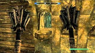 Skyrim  puzzle  Find the Gauldur Amulet Fragment quest the easy way guide [upl. by Etac906]