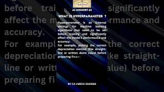 What is Hyperparameter [upl. by Vial]