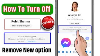 turn off end to end encryption messenger 2024  messenger end to end encryption turn off messenger [upl. by Forester]