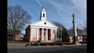 Tappahannock Virginia downtown Historic Essex County Courthouse amp Confederate War Memorial [upl. by Gallenz]