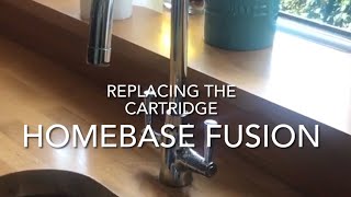 Homebase Fusion  How to stop my tap dripping  Replacing the ceramic tap cartridges tapmagician [upl. by Ylak]