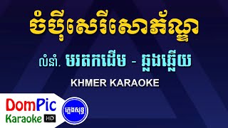 ចំប៉ីសេរីសោភ័ណ្ឌ ឆ្លងឆ្លើយ ភ្លេងសុទ្ធ  Chompey Serey Sophorn Pleng Sot  DomPic Karaoke [upl. by Euqinorev219]