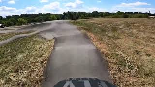 First Time at the Camp Olympic Pump Track on the Haro Race Lite [upl. by Anastase]