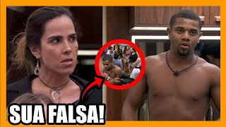 🔥 TRETA ENTRE DAVI E WANESSA MANDOU APERTAR O BOTÃO NO BBB 24 quotDAVI CHAMOU DE FALSA E COBRAquot [upl. by Eenyaj]