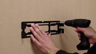 How to mount a SYMFONISK wall bracket [upl. by Trautman]