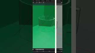 Cup Modelling in blender with glass material  Blender Tutorials [upl. by Glassco]