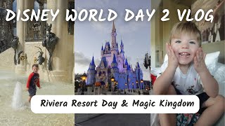 Disney World Vlog  Riviera Resort Day Splash Pad fun amp Magic Kingdom Dinner [upl. by Katzman316]