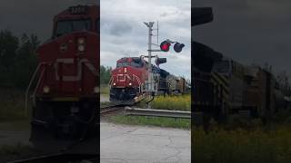 CN X301 Detours Into The Bala railfaning canadiannationalrailway cntrain cnrailway throwback [upl. by Aldo]