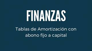 Métodos usados por los bancos para amortizar los créditos [upl. by Inittirb]